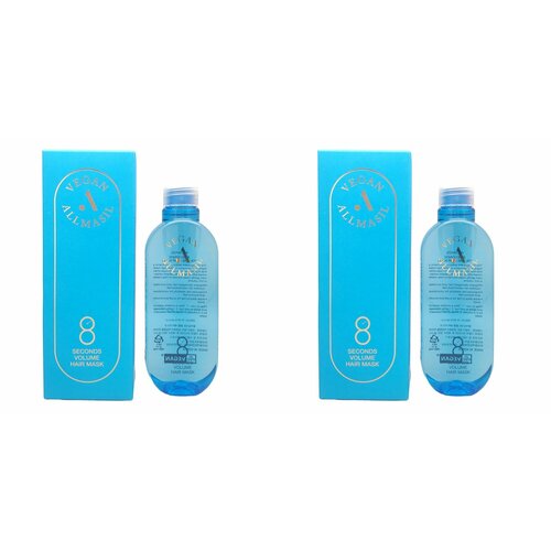 ALLMASIL Маска для объёма волос 8 Seconds Volume Hair Mask, 200 мл, 2 шт.