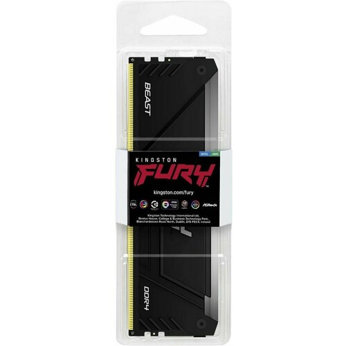 Оперативная память Kingston Fury Beast KF436C18BB2A32 DDR4 - 1x 32ГБ 3600МГц DIMM Ret 1649000₽