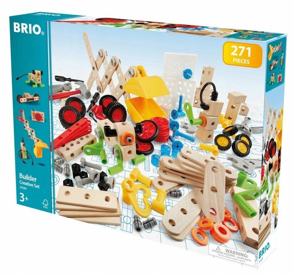 Конструктор строительный Brio Builder 34589, 271 элемент — фото 1
