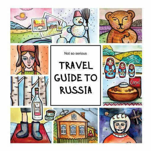 Карманная книга путешественника по России Travel guide to Russia 390₽