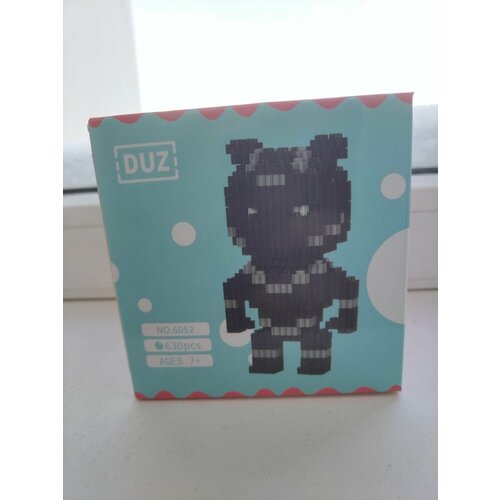 3d Конструтор блоковый Черная пантера