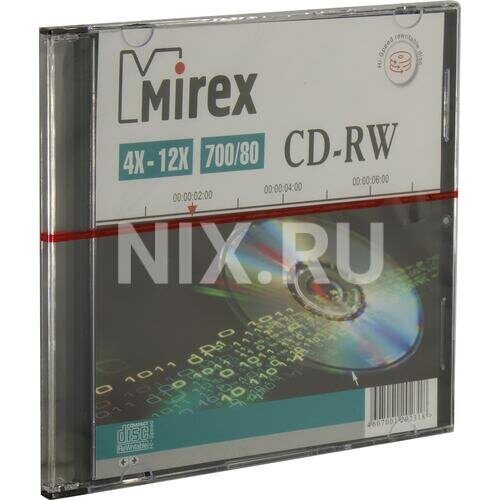 Диск CD-RW Mirex 202318