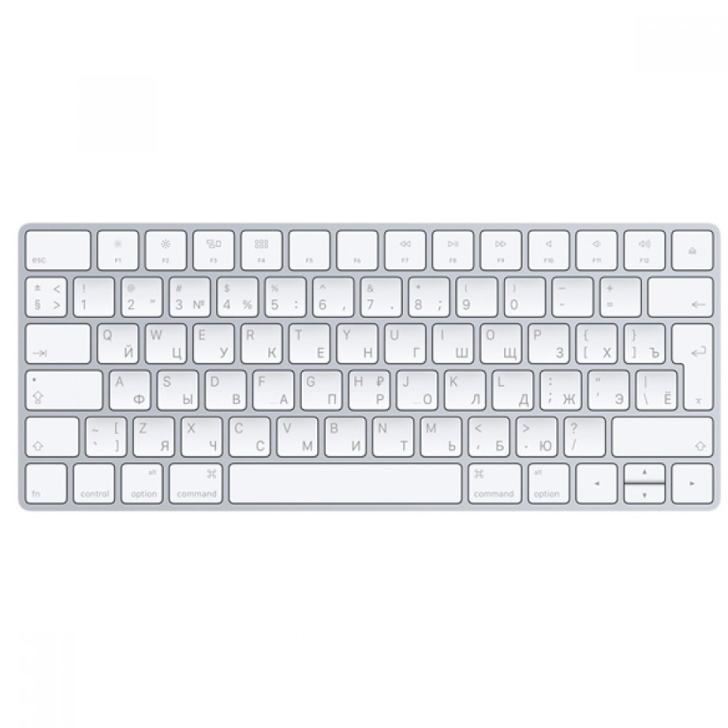 Клавиатура Apple Magic Keyboard (MLA22), White (Русская клавиатура