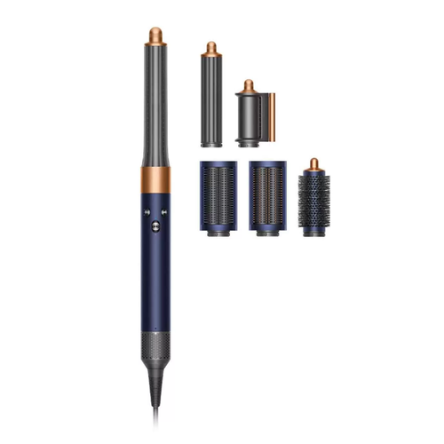 Фен-стайлер Dyson Airwrap Complete Long HS05 (Re-order 426133-01), синий/медь, (UK)