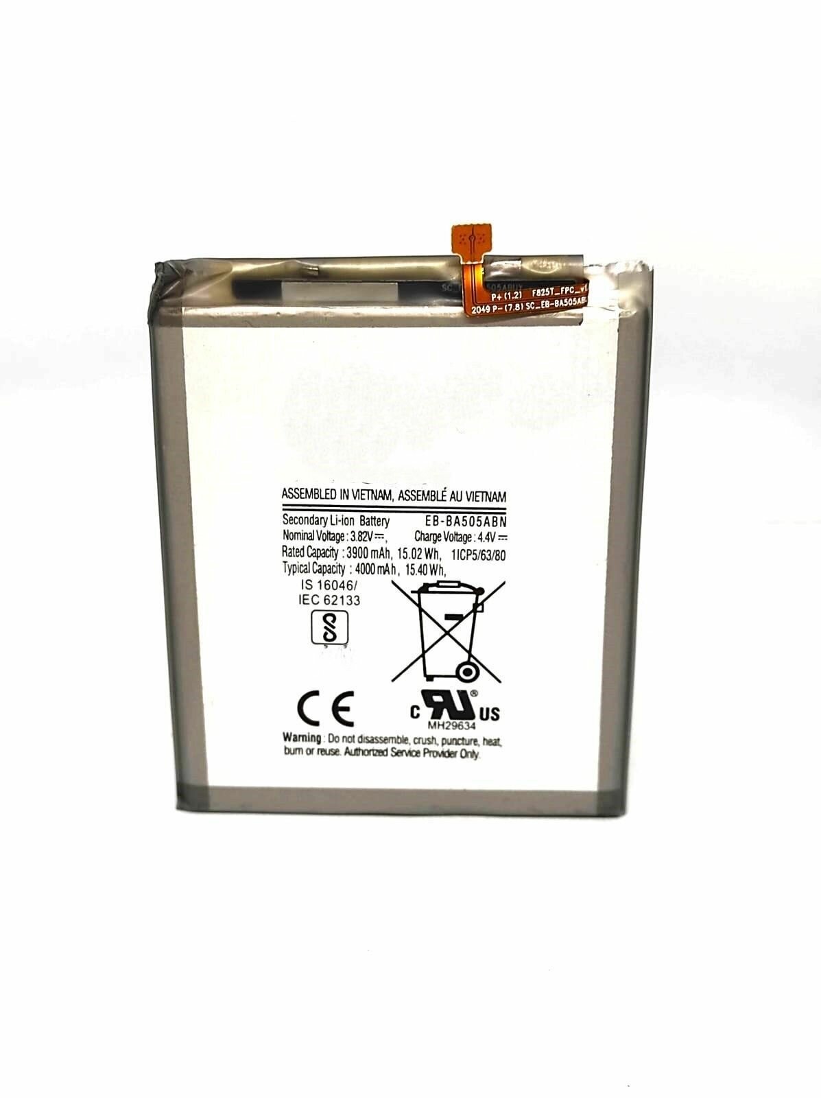 EB-BA505ABU Samsung A20 A30 A30S A50 / A205 A305 A307 A505 Акб