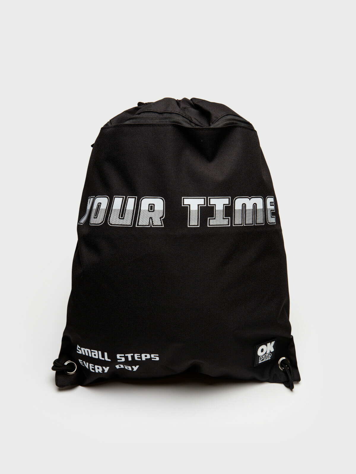 Сумка-мешок для девочки PlayToday, размер 48*38 см, черный — фото 1