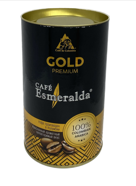 Кофе молотый "Gold Premium" 150 г, "CAFE Esmeralda", Колумбия