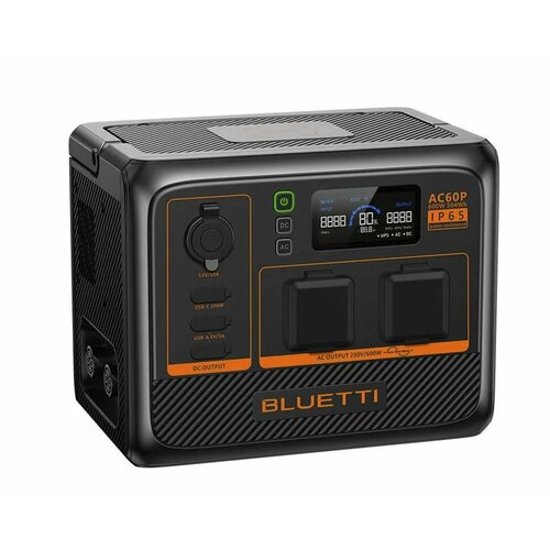 Зарядная электростанция Bluetti AC60P (504 Втч)