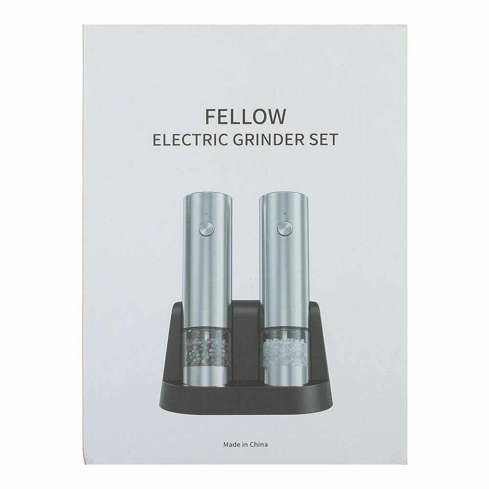 Картинки Мельницы электрические Fellow Electric Grinder Set CJ-EG08 2 шт. (серебро)