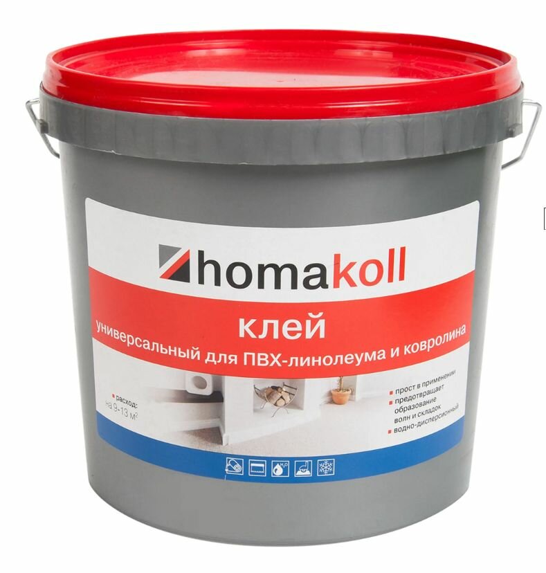 Клей универсальный для линолеума и ковролина Хомакол (Homakoll) 4 кг