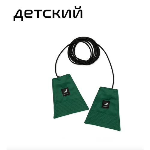 Тренажер Учикоми борцовская резина жгут 4 метра Детский зеленый 1990₽
