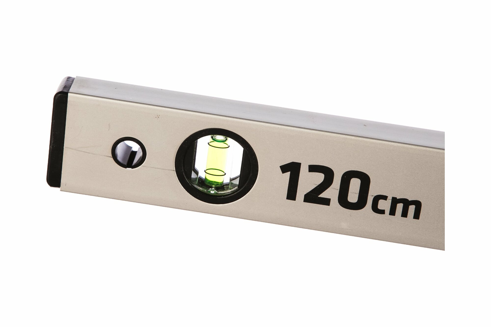 фото TOPEX Уровень строительный алюминиевый анодированный, 3 ампулы, HxW 50x20 мм, точность измерений 0.5 мм/м 29C305