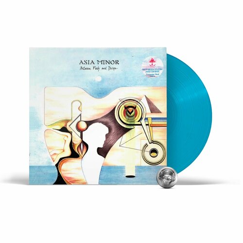 Asia Minor - Between Flesh And Divine coloured LP 2022 AMS Turquoise Limited Edition Gatefold Виниловая пластинка 6380₽