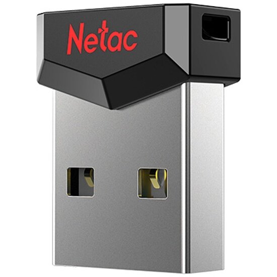 USB флешка Netac UM81 16Gb black USB 2.0 (NT03UM81N-016G-20BK) — фото 1