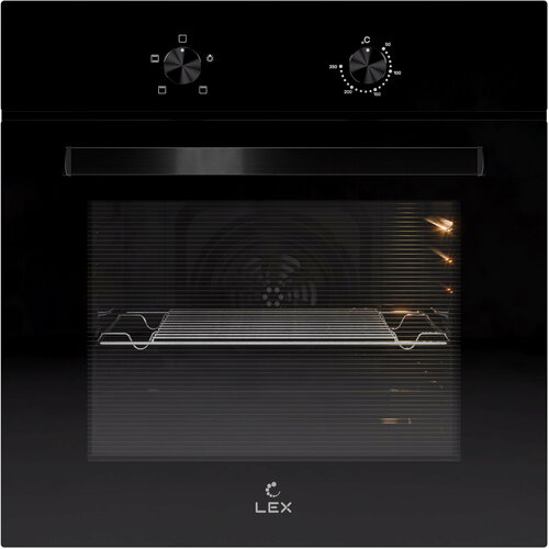 Духовой шкаф Электрический Lex EDM 040 BBL черный 19870₽