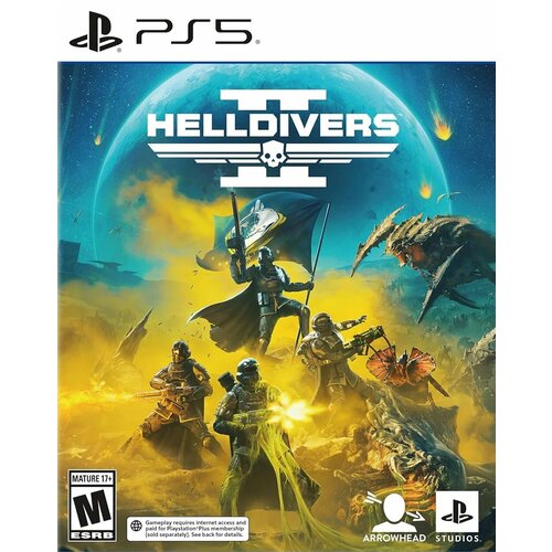 Игра Helldivers 2 для PlayStation 5 до 4 игроков русские субтитры 5990₽