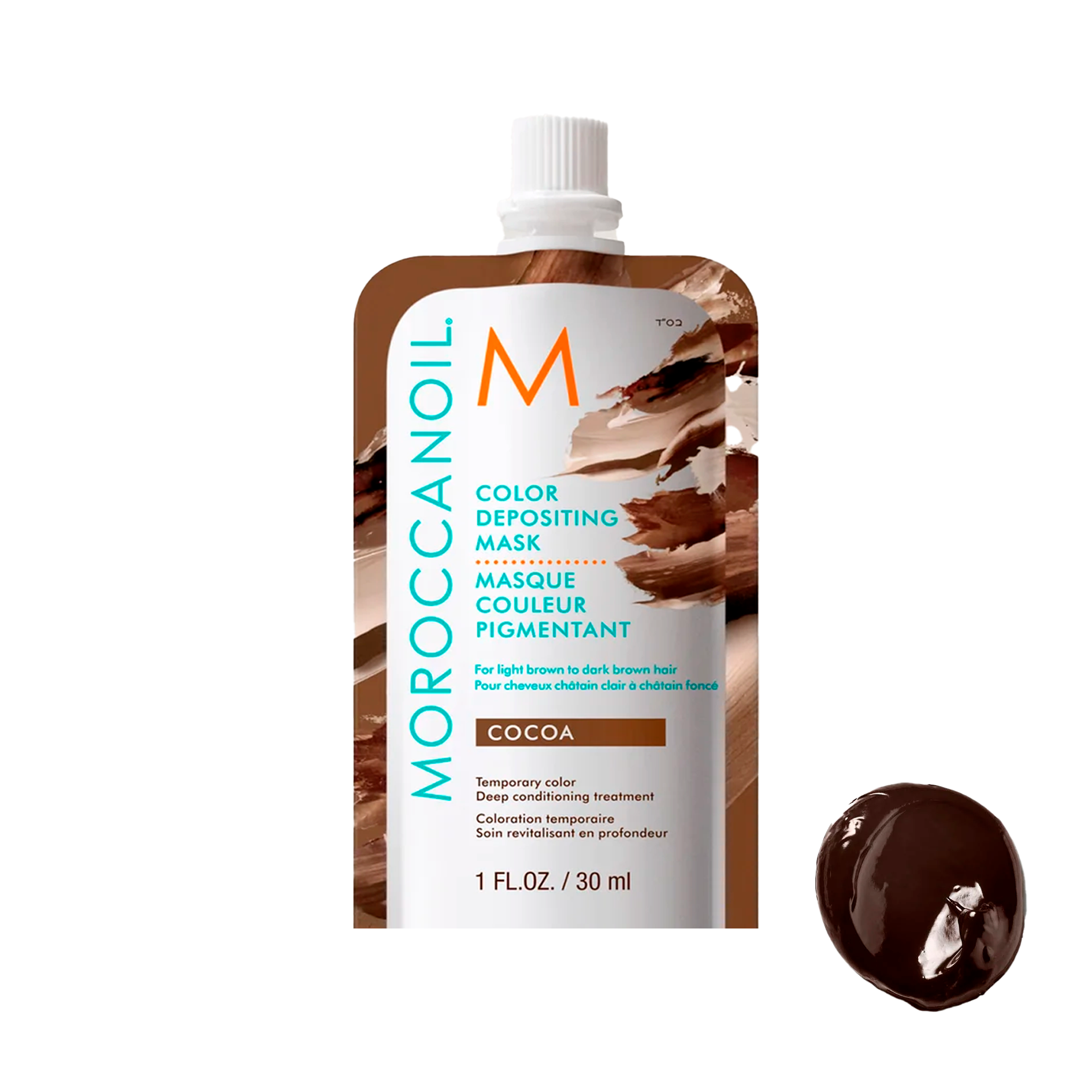 Moroccanoil Color Depositing Mask Cocoa - Тонирующая маска (какао), 30 мл