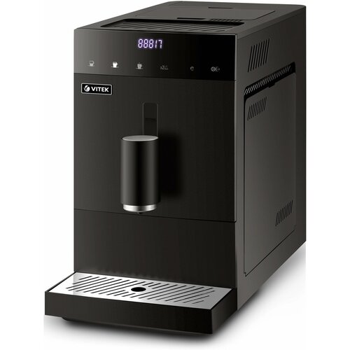 Кофемашина Vitek Metropolis VT-8701 1350Вт черный 40490₽