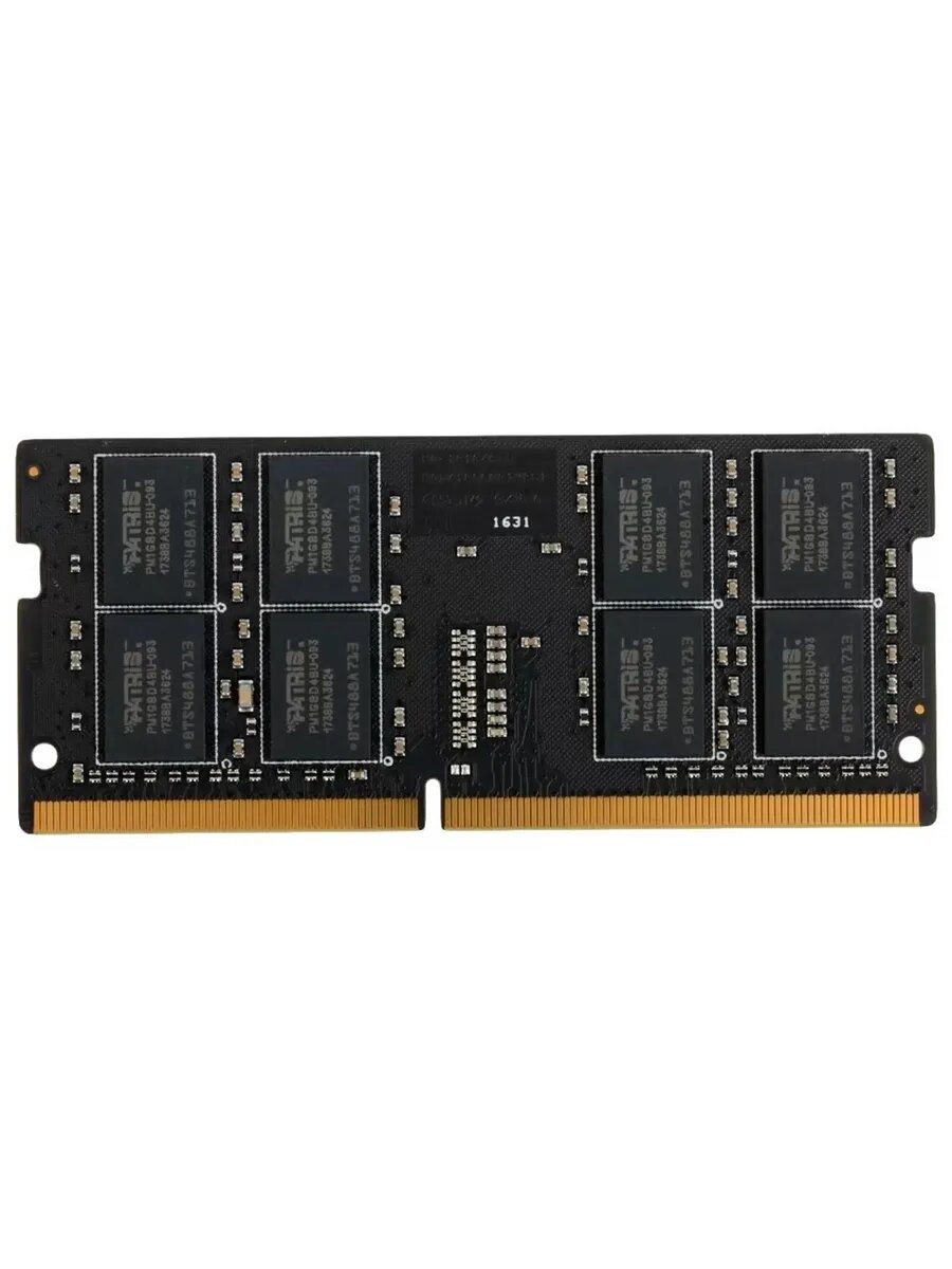 Оперативная память Patriot 16Gb DDR4 SODIMM (PSD416G24002S) - фото №7