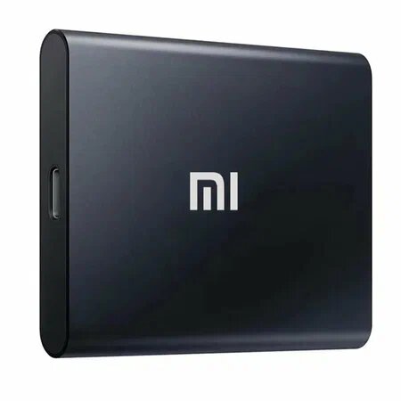 Портативный жесткий диск Xiaomi SSD 2T USB3.1, 140 мм x 130 мм х 14мм, черный