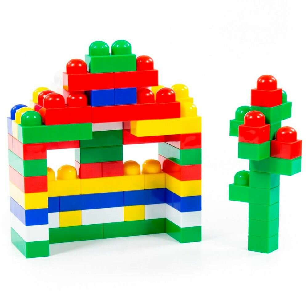 Конструктор Полесье "Юниор" в мешке, 93 детали (6677) — фото 1