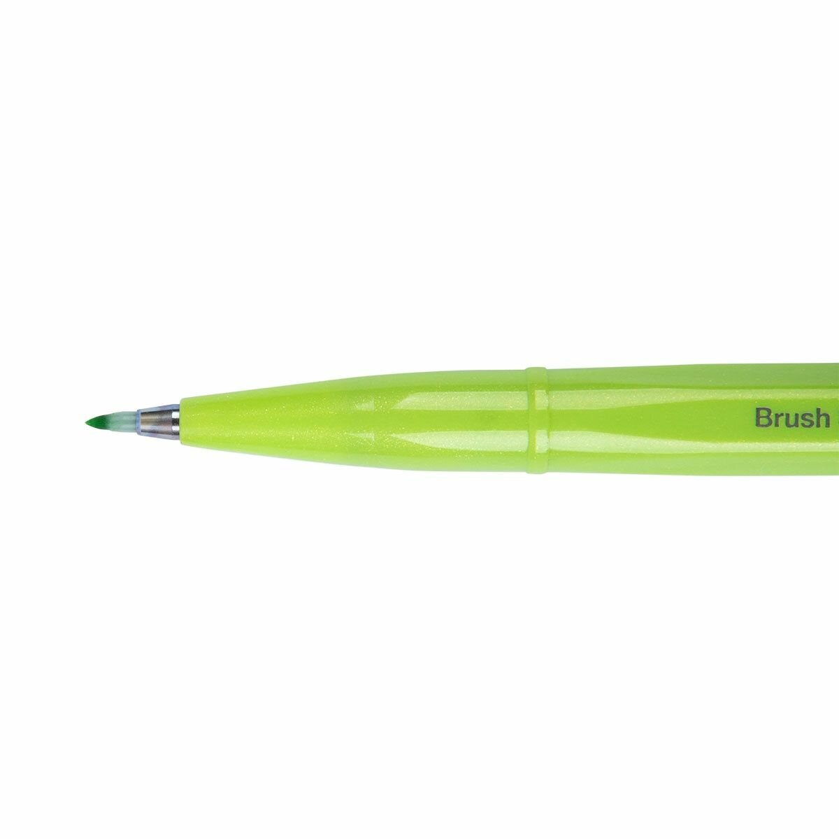 Фломастер-кисть Pentel "Brush Sign Pen" цвет лазурно-синий - фото №5
