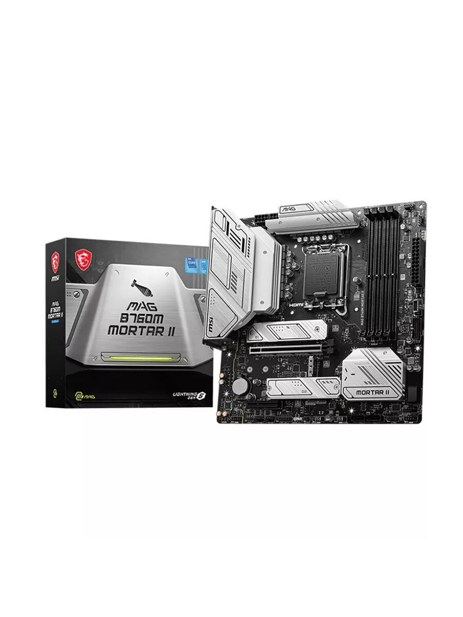 Материнская плата MSI MAG B760M MORTAR WIFI II, LGA1700, Intel B760, Micro ATX
