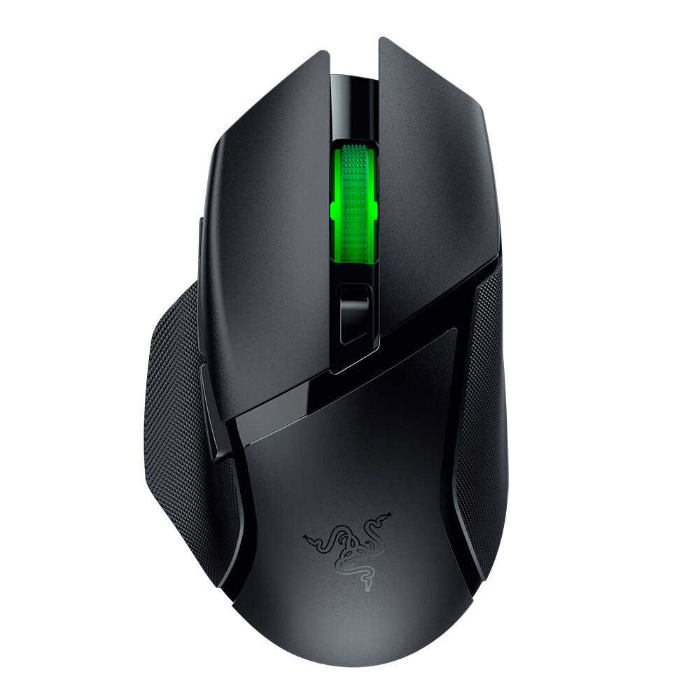 Игровая мышь Razer Basilisk V3 X HyperSpeed (Black) 2,4 ГГц или Bluetooth, 18.000 DPI, 7 кнопок, память, подсветка RGB — фото 1