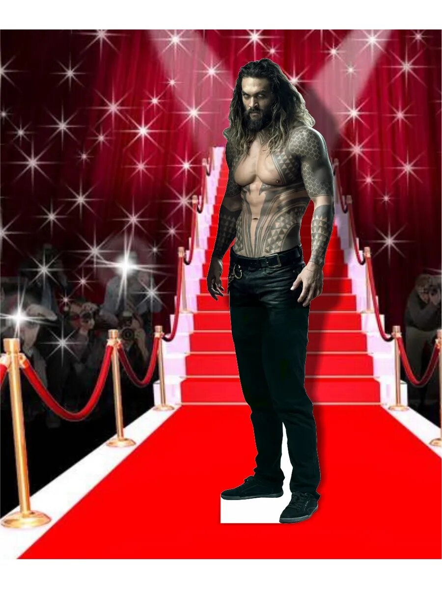 Ростовая фигура Джейсон Момоа Аквамен — фото 1