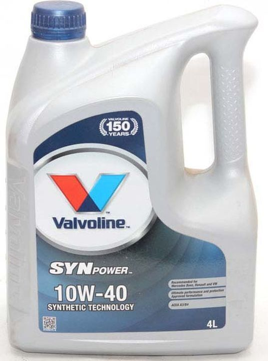 Моторное масло VALVOLINE SynPower 10W-40 (4л) 872260