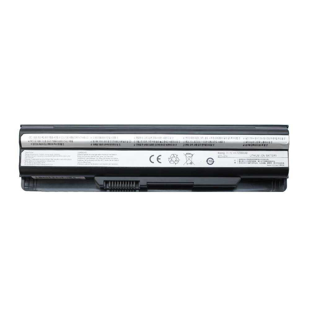 Аккумулятор BTY-S14 для MSI CR61 / CR650 / CR70 / CX61 / CX70 / FR600 / FR700 / FX400 / FX600 / FX603 - 5200mAh