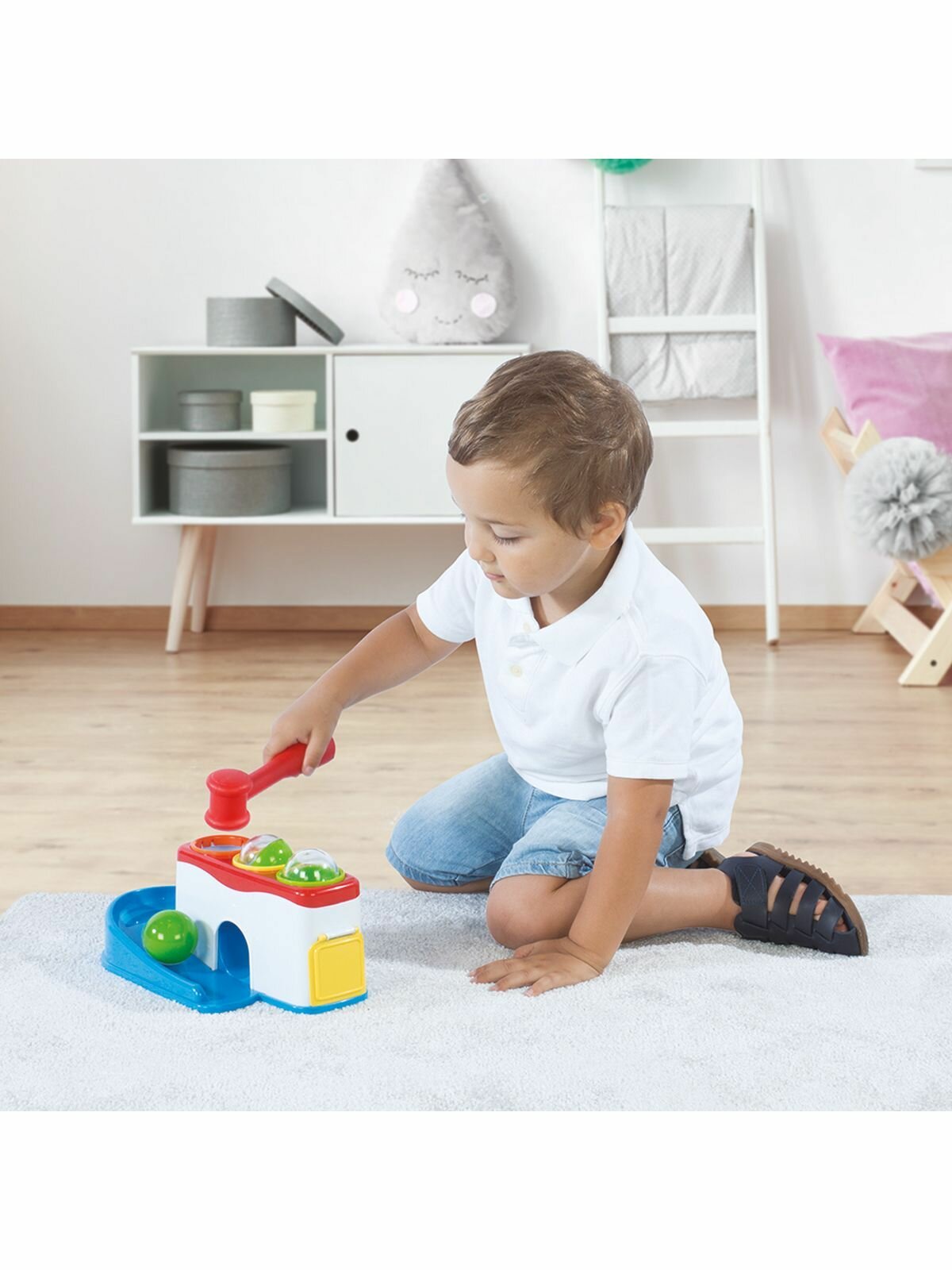 Игрушка развивающая Молоточек DOLU, в коробке — фото 1