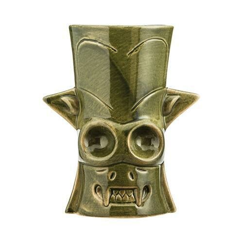 Стакан для коктейлей "Тики"; керамика; 450мл; болотн.