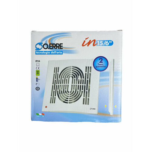 Осевой вентилятор вытяжной O.ERRE IN 15/6