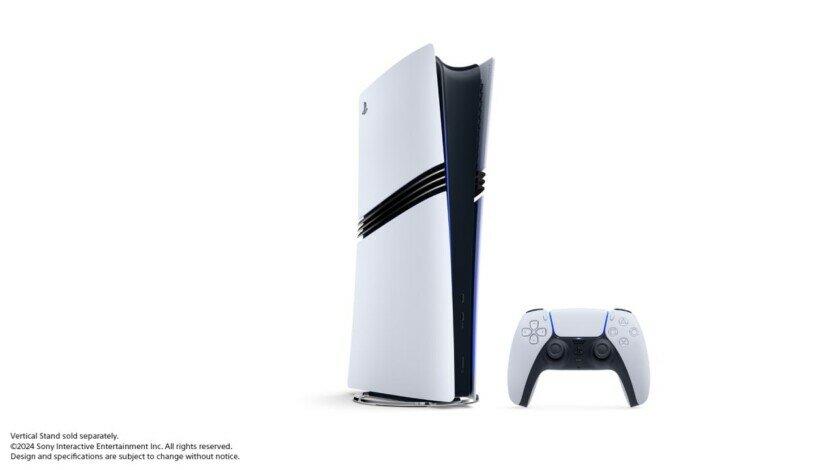 Игровая приставка Sony, Playstation 5, Pro, 2 TB, без дисковода, SSD, белая — фото 1