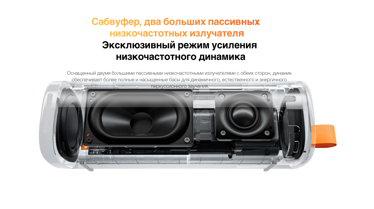 Портативная Акустика Xiaomi Колонка портативная Xiaomi Sound Outdoor MDZ-38-DB 30W, версия GLOBAL, красная