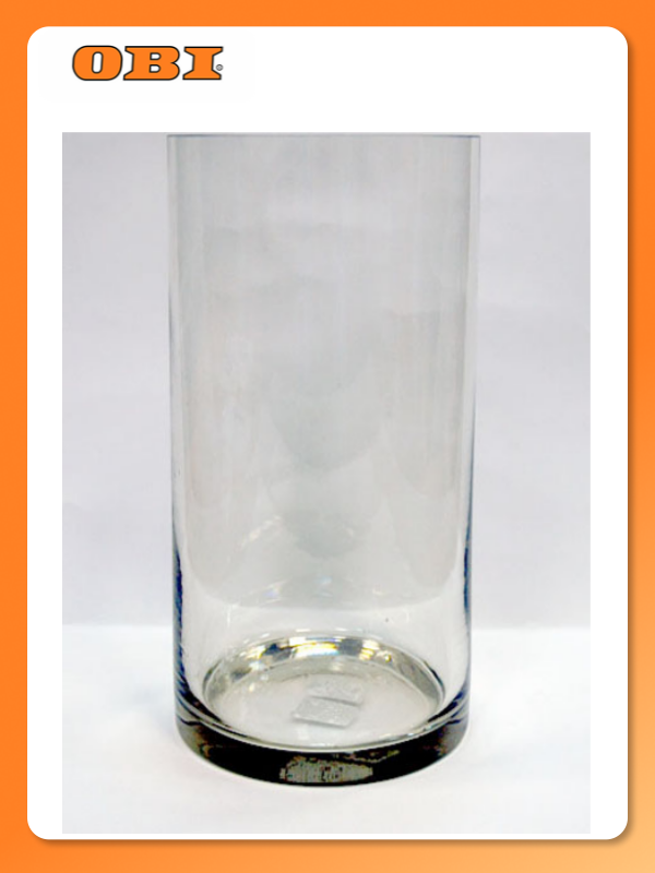 Ваза Evis  Падерборн   настольная  стекло  прозрачная  35 см