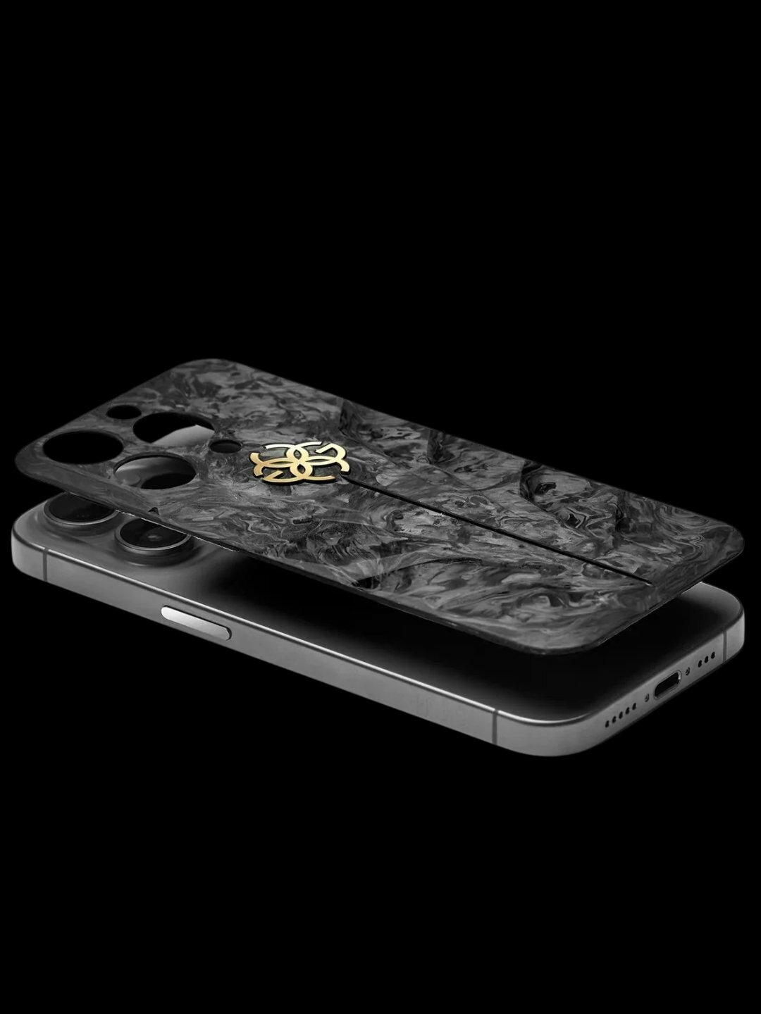 Golden Concept Carbon чехол, iPhone 16 pro max — фото 1