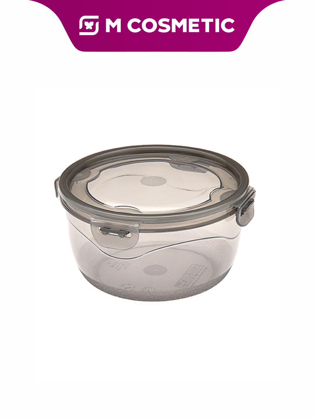 Контейнер UCSAN PLASTIK, круглый, для хранения продуктов, 0.65 л