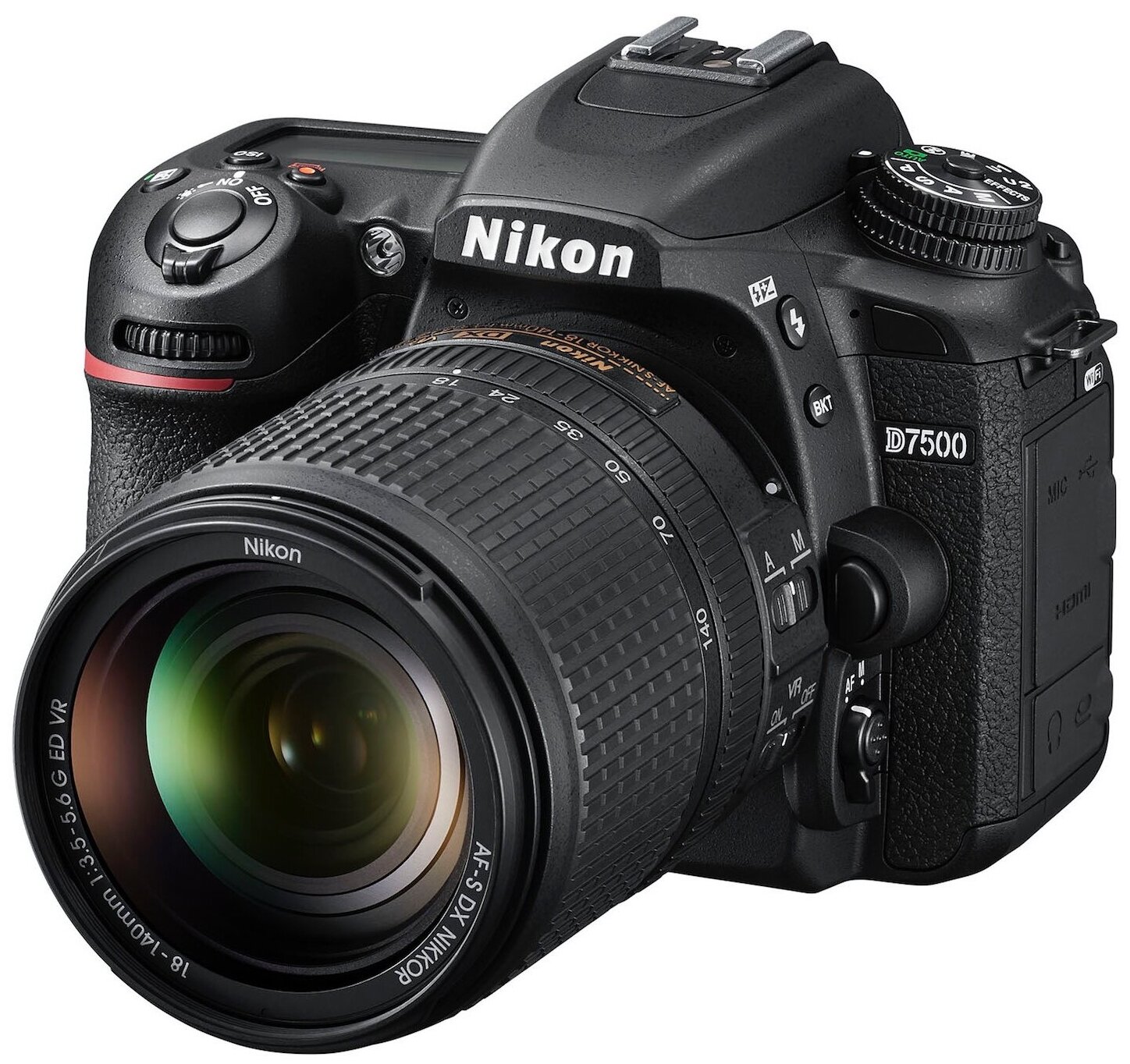 Зеркальный фотоаппарат Nikon D7500 Kit 18-140 mm f/3.5-5.6G ED VR DX AF-S