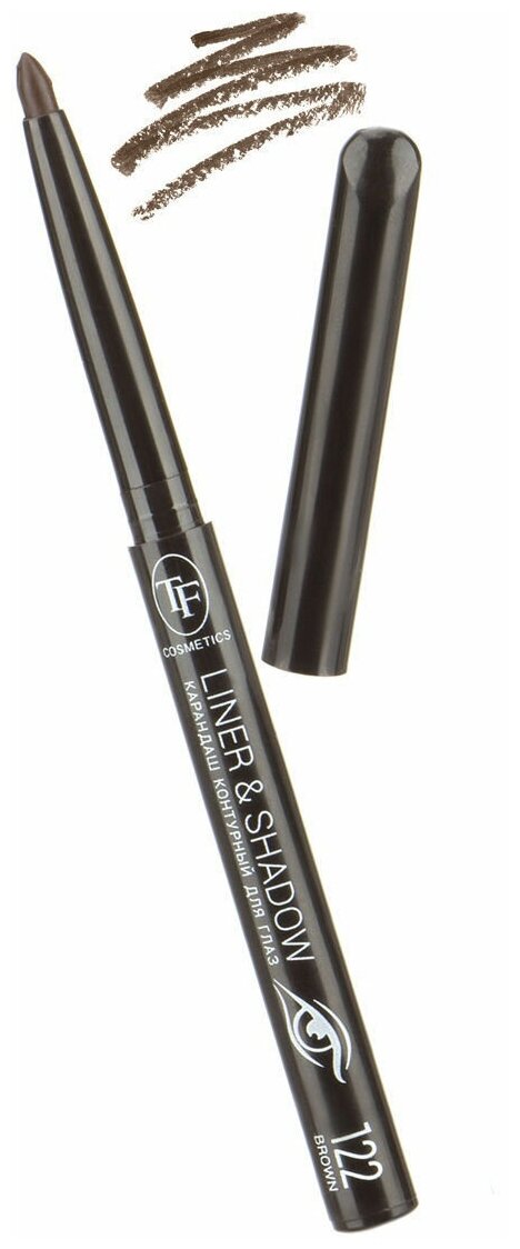 TF Cosmetics Карандаш для глаз Liner & Shadow, оттенок 122 коричневый