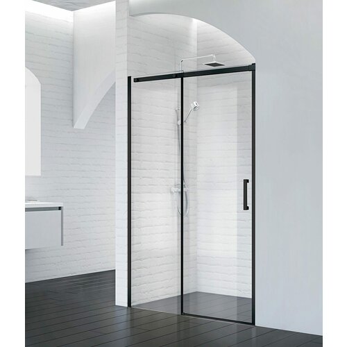 Душевая дверь в нишу BelBagno ACQUA-BF-1-120-C-NERO