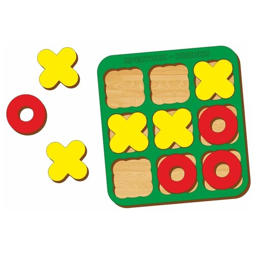 Настольная игра WOODLANDTOYS 066101 Крестики-нолики 1