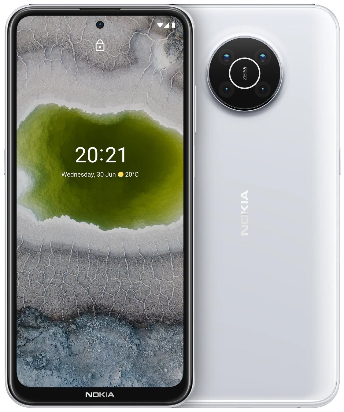 Смартфон Nokia X10 6/128 ГБ, белоснежный