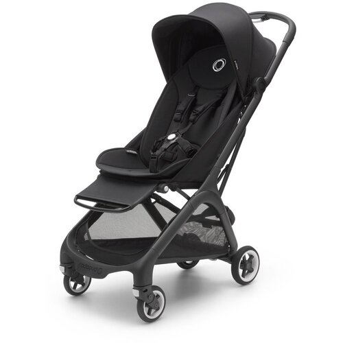 Коляска прогулочная Bugaboo Butterfly Midnight Black + бампер