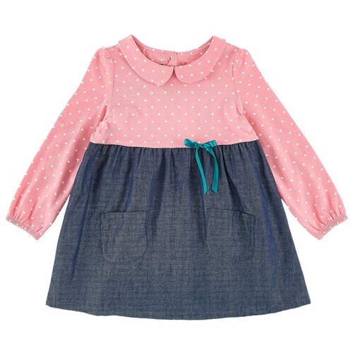 фото Платье mini maxi размер 116, синий/розовый
