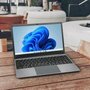 Ноутбук 14", ультрабук для работы и учебы, Notebook Intel N4020, RAM 8 ГБ, DDR4, SSD 128 ГБ, Intel UHD Graphics 600, Windows, русская раскладка, серый