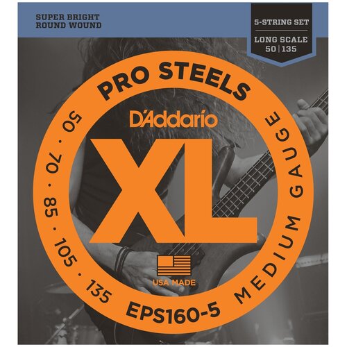 фото D'addario eps160-5 струны для 5-ти струнной бас гитары