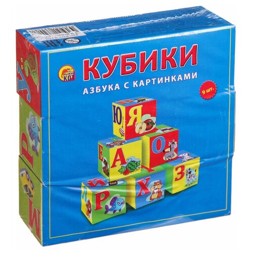 Развивающая игрушка Рыжий кот Азбука с картинками К09-8208