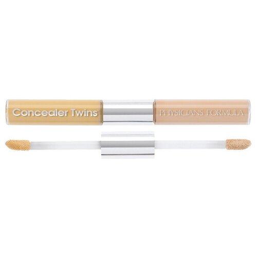 Консилер двухцветный с аппликатором Concealer Twins 2-in1 CorrectCover Cream, PHYSICIANS FORMULA (зеленый/светлый)